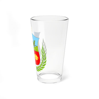 Escudo Región Apurimac (Peru) (Coat of Arms) Pint Glass 16oz