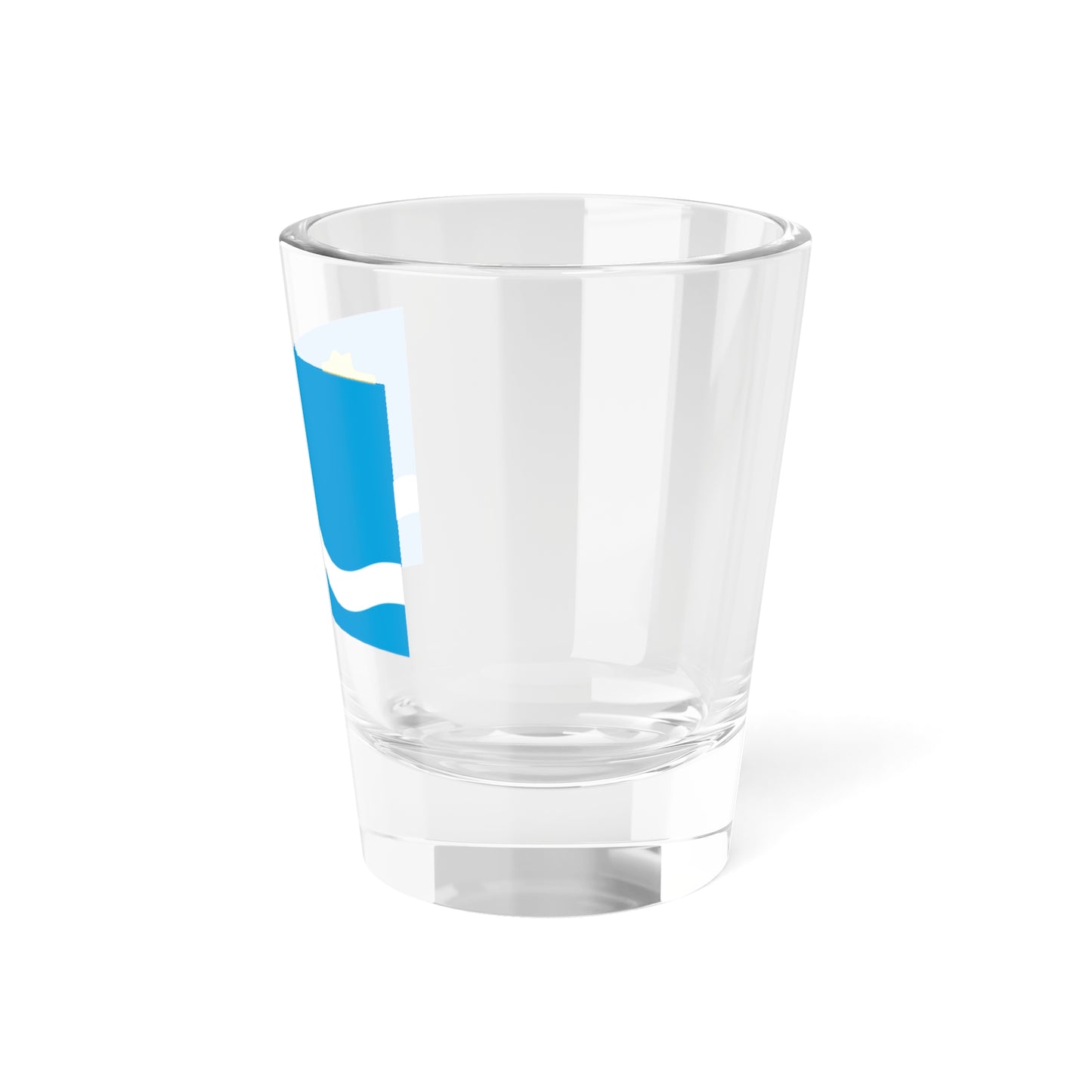 Flag of Olsztyn Poland - Shot Glass 1.5oz