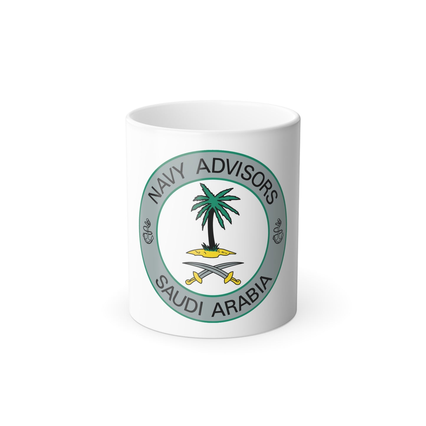 Navy Advisors Saudi Arabia (U.S. Navy) Color Changing Mug 11oz