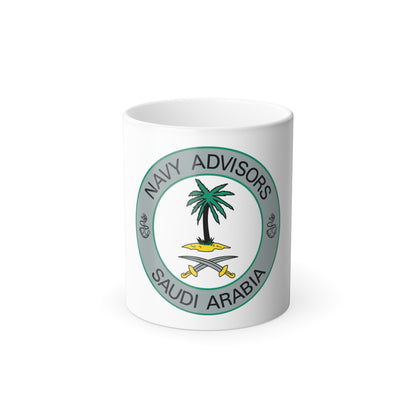 Navy Advisors Saudi Arabia (U.S. Navy) Color Changing Mug 11oz