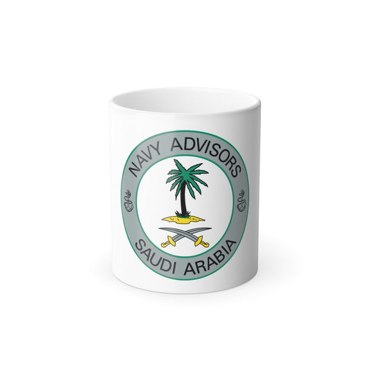 Navy Advisors Saudi Arabia (U.S. Navy) Color Changing Mug 11oz