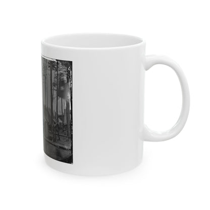 Brandy Station, Virginia. Winter Camp Of Chief Commissary Army Of The Potomac (U.S. Civil War) White Coffee Mug