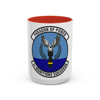 2d Munitions Squadron (U.S. Air Force) Accent Coffee Mug