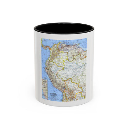 South America - Northwestern (1964) (Map) Accent Coffee Mug