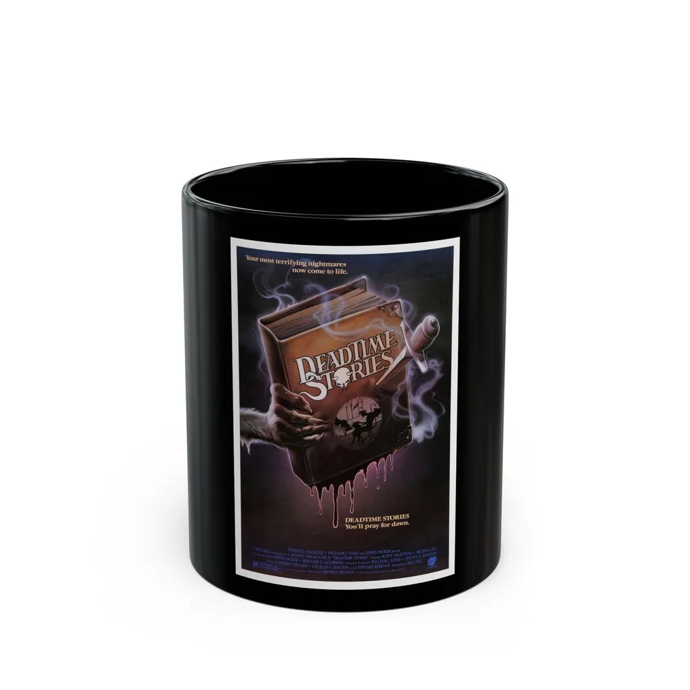 DEADTIME STORIES 1986 Movie Poster - Black Coffee Mug-11oz-Go Mug Yourself