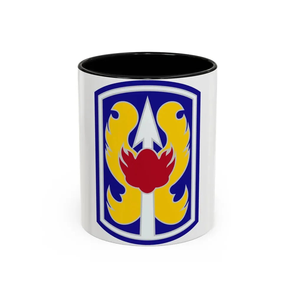 199TH INFANTRY BRIGADE (U.S. Army) Accent Coffee Mug 11oz Black - Go Mug Yourself