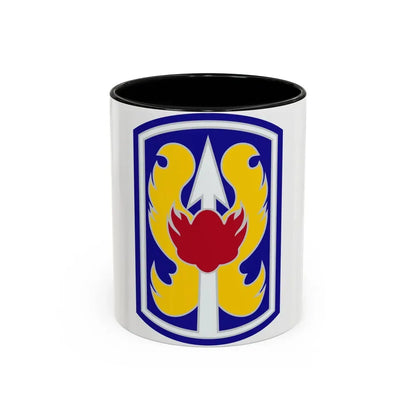 199TH INFANTRY BRIGADE (U.S. Army) Accent Coffee Mug 11oz Black - Go Mug Yourself