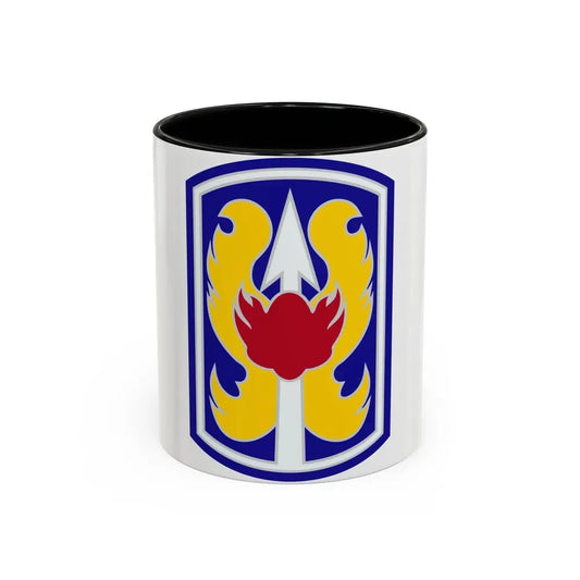 199TH INFANTRY BRIGADE (U.S. Army) Accent Coffee Mug 11oz Black - Go Mug Yourself