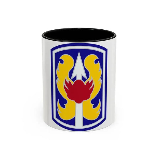 199TH INFANTRY BRIGADE (U.S. Army) Accent Coffee Mug 11oz Black - Go Mug Yourself