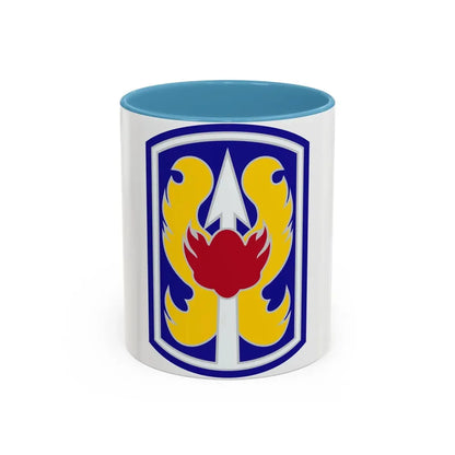 199TH INFANTRY BRIGADE (U.S. Army) Accent Coffee Mug 11oz Light Blue - Go Mug Yourself