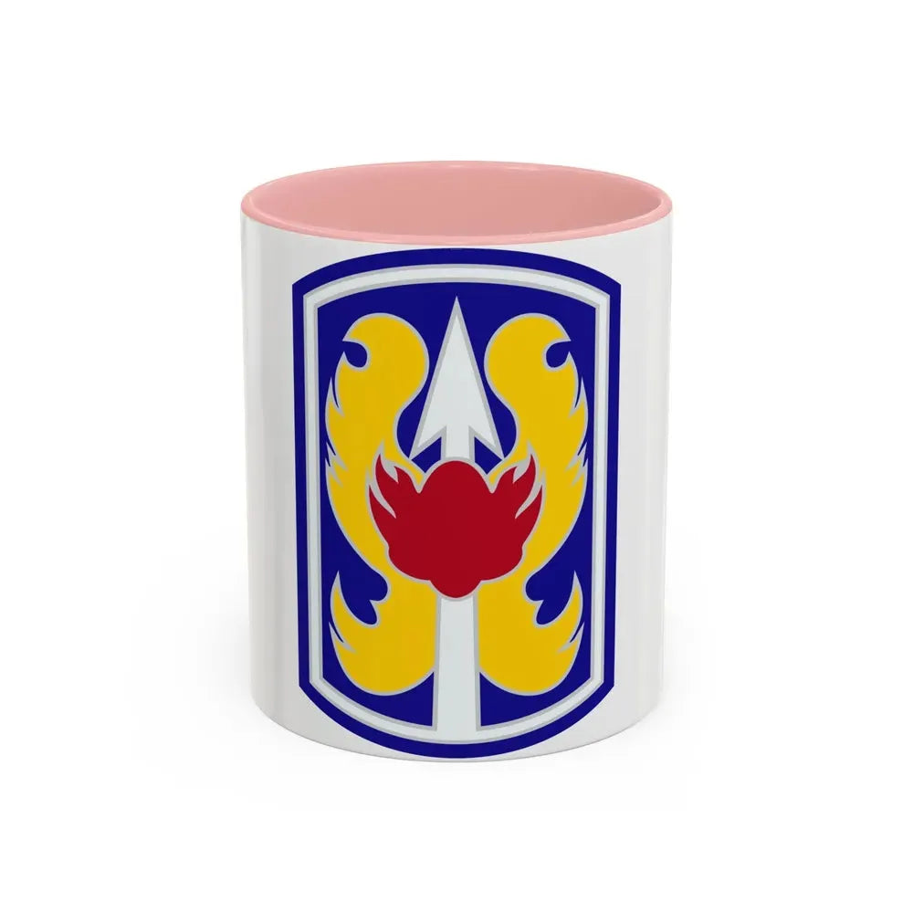 199TH INFANTRY BRIGADE (U.S. Army) Accent Coffee Mug 11oz Pink - Go Mug Yourself