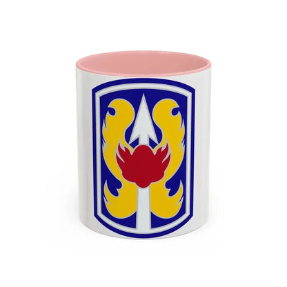 199TH INFANTRY BRIGADE (U.S. Army) Accent Coffee Mug 11oz Pink - Go Mug Yourself