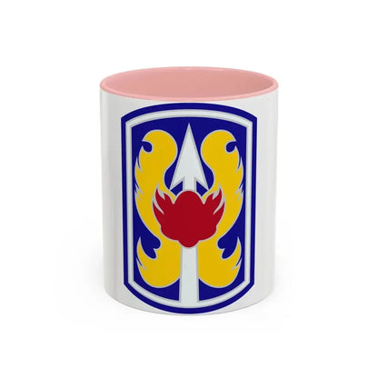199TH INFANTRY BRIGADE (U.S. Army) Accent Coffee Mug 11oz Pink - Go Mug Yourself