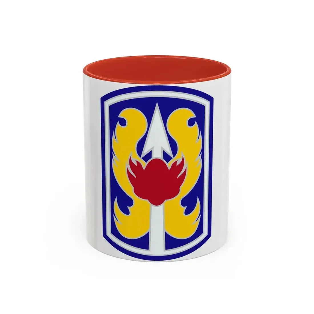 199TH INFANTRY BRIGADE (U.S. Army) Accent Coffee Mug 11oz Red - Go Mug Yourself