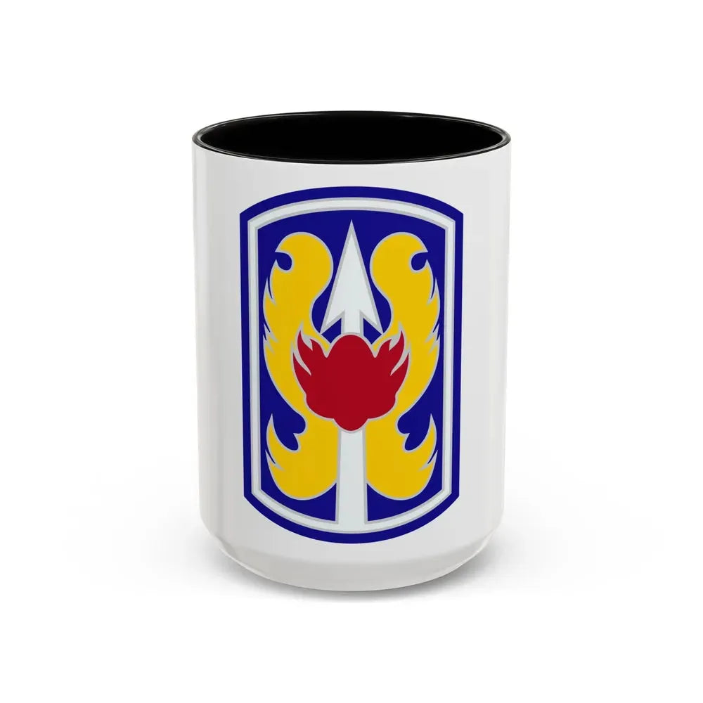 199TH INFANTRY BRIGADE (U.S. Army) Accent Coffee Mug 15oz Black - Go Mug Yourself