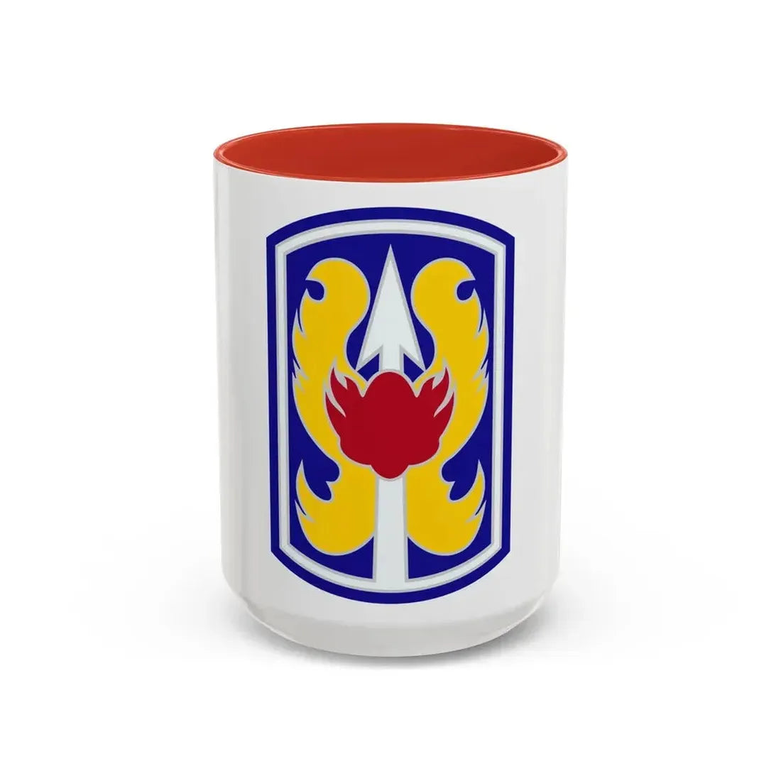 199TH INFANTRY BRIGADE (U.S. Army) Accent Coffee Mug 15oz Red - Go Mug Yourself
