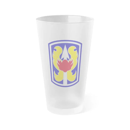 199TH INFANTRY BRIGADE (U.S. Army) Frosted Pint Glass 16oz Default Title - Go Mug Yourself