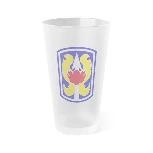 199TH INFANTRY BRIGADE (U.S. Army) Frosted Pint Glass 16oz Default Title - Go Mug Yourself