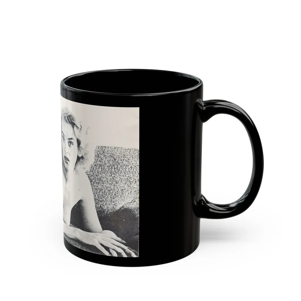 Eve Meyer #17 (Vintage Female Icon) Black Coffee Mug-Go Mug Yourself