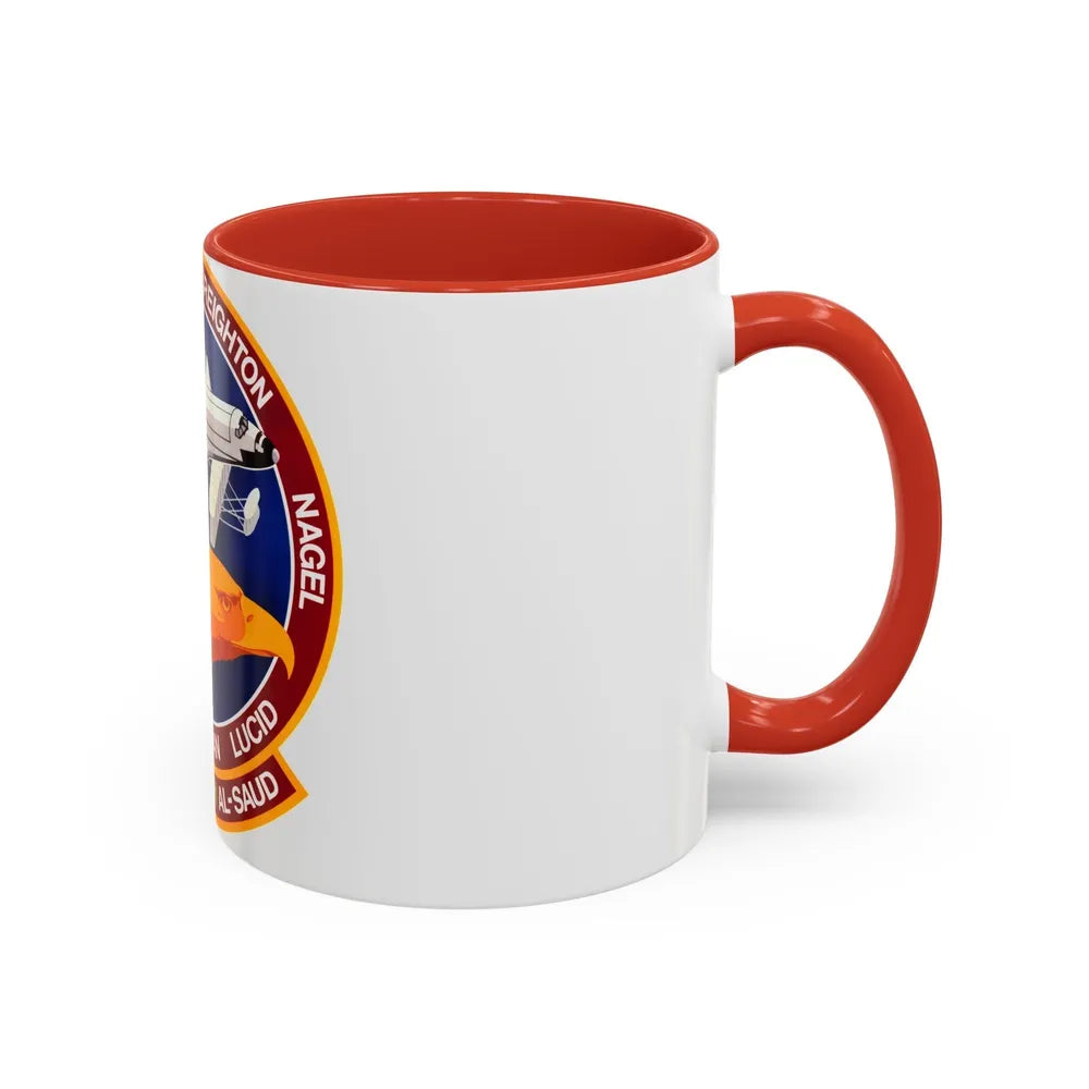 STS 51 g (NASA) Accent Coffee Mug-Go Mug Yourself