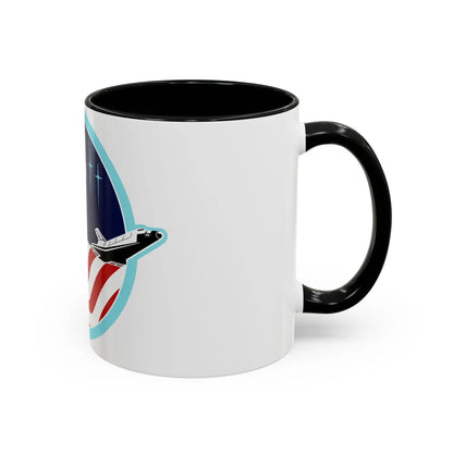 STS 2 (NASA) Accent Coffee Mug-Go Mug Yourself