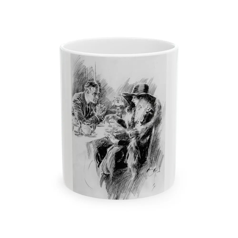 But You Could Go into His Arms, interior magazine illustration - White Coffee Mug-11oz-Go Mug Yourself