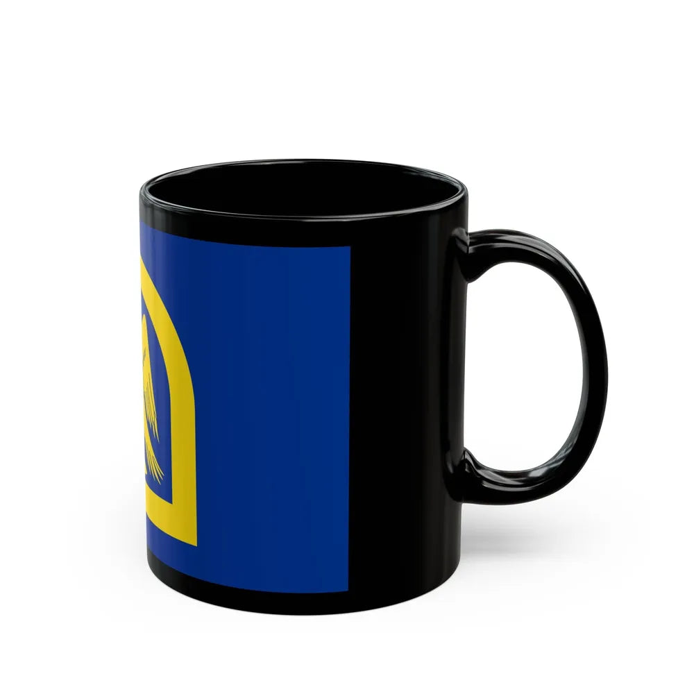 Flag of Wing UK - Black Coffee Mug-Go Mug Yourself