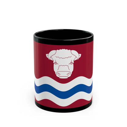 Flag of Herefordshire UK - Black Coffee Mug-11oz-Go Mug Yourself