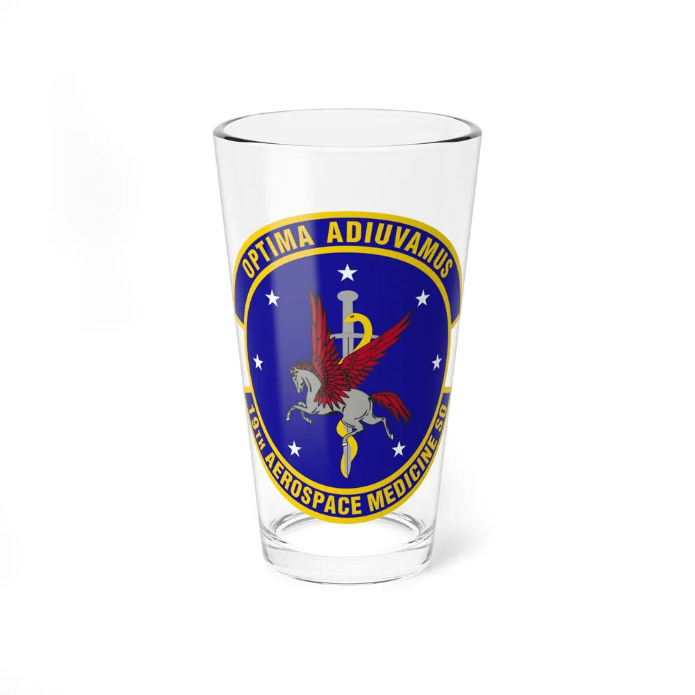 19th Aerospace Medicine Squadron (U.S. Air Force) Pint Glass 16oz-16oz-Go Mug Yourself