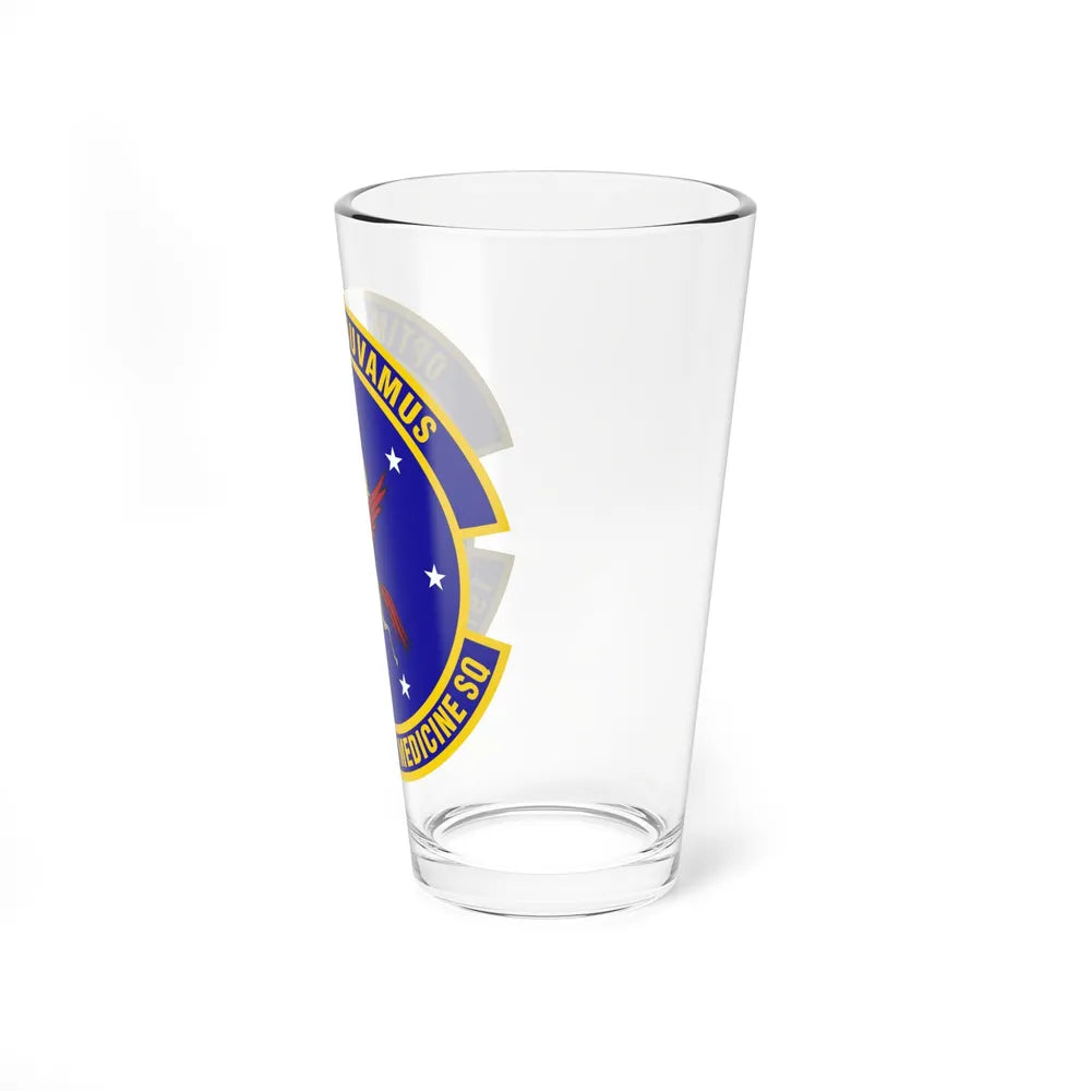 19th Aerospace Medicine Squadron (U.S. Air Force) Pint Glass 16oz-Go Mug Yourself