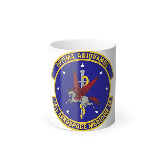 19th Aerospace Medicine Squadron (U.S. Air Force) Color Changing Coffee Mug 11oz - Go Mug Yourself