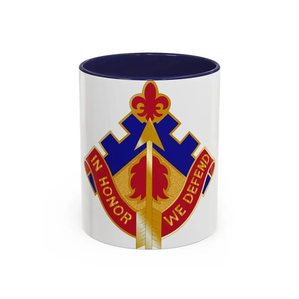 19th Air Defense Artillery Group (U.S. Army) Accent Coffee Mug 11oz Navy - Go Mug Yourself