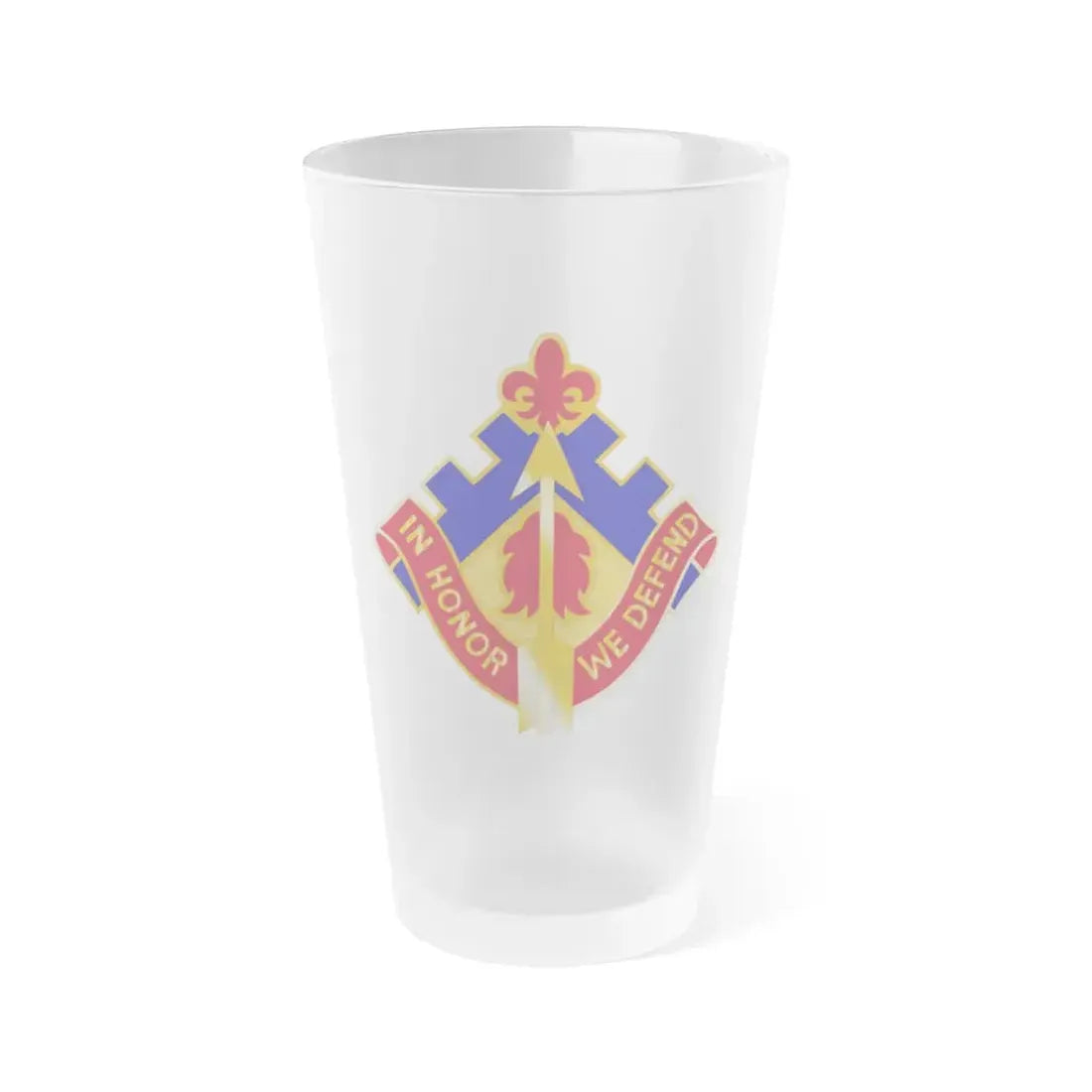 19th Air Defense Artillery Group (U.S. Army) Frosted Pint Glass 16oz Default Title - Go Mug Yourself