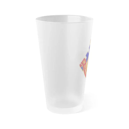 19th Air Defense Artillery Group (U.S. Army) Frosted Pint Glass 16oz - Go Mug Yourself