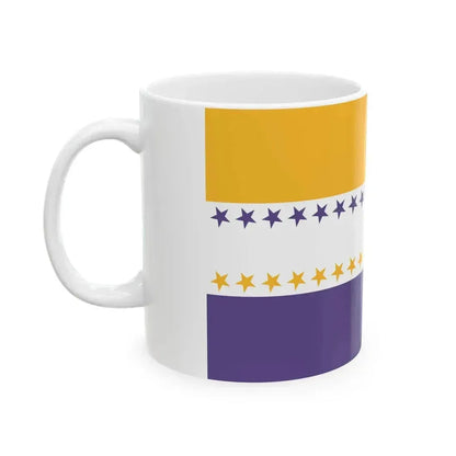 19th Amendment Victory Flag (United States) White Coffee Mug - Go Mug Yourself