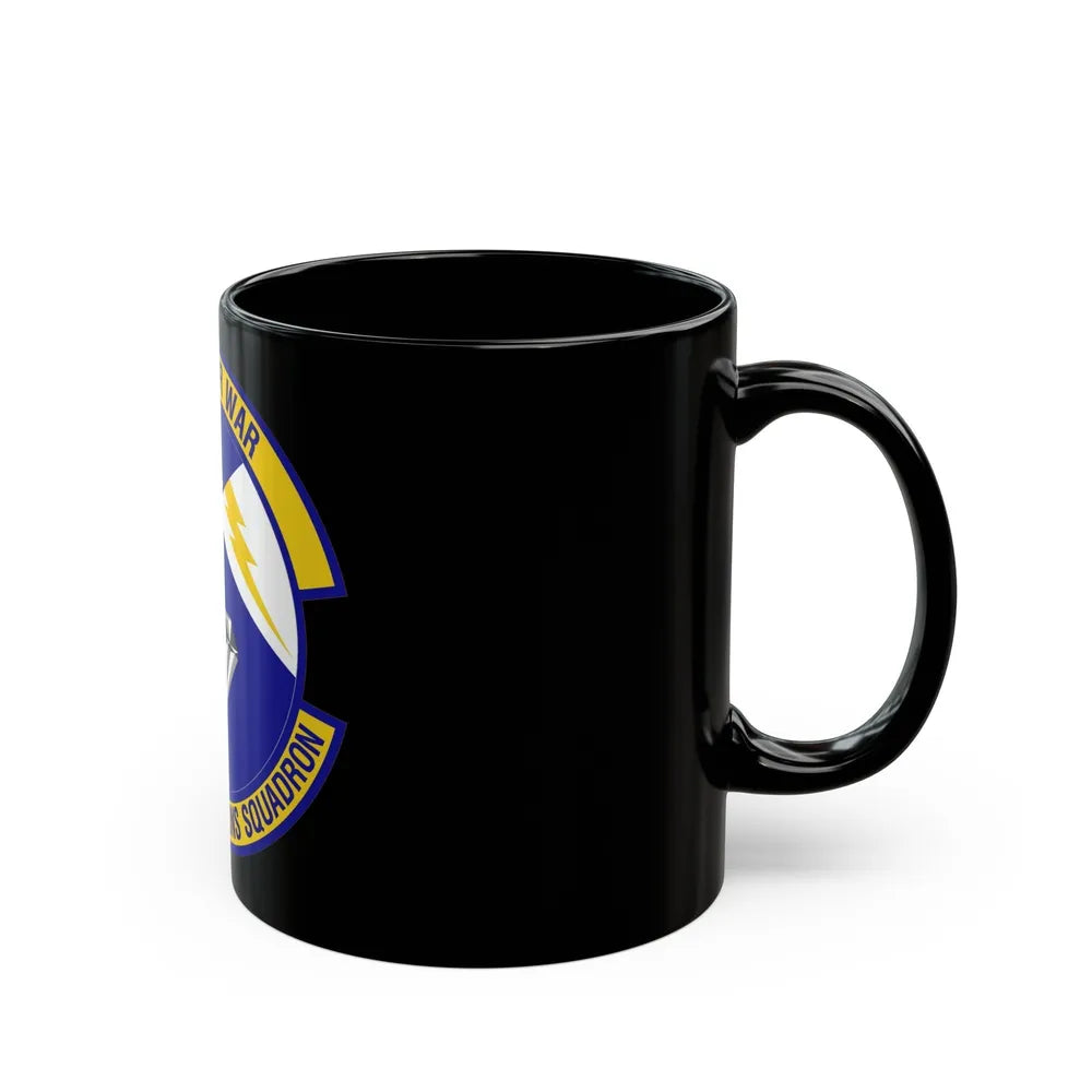 19th Communications Squadron (U.S. Air Force) Black Coffee Mug-Go Mug Yourself