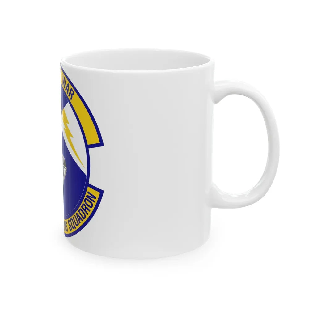 19th Communications Squadron (U.S. Air Force) White Coffee Mug-Go Mug Yourself