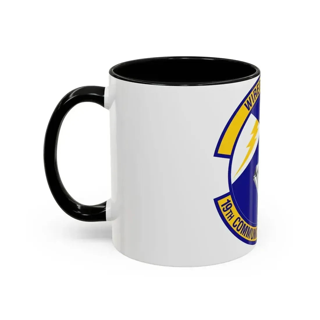 19th Communications Squadron (U.S. Air Force) Accent Coffee Mug - Go Mug Yourself