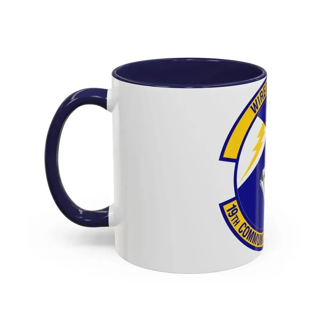 19th Communications Squadron (U.S. Air Force) Accent Coffee Mug - Go Mug Yourself