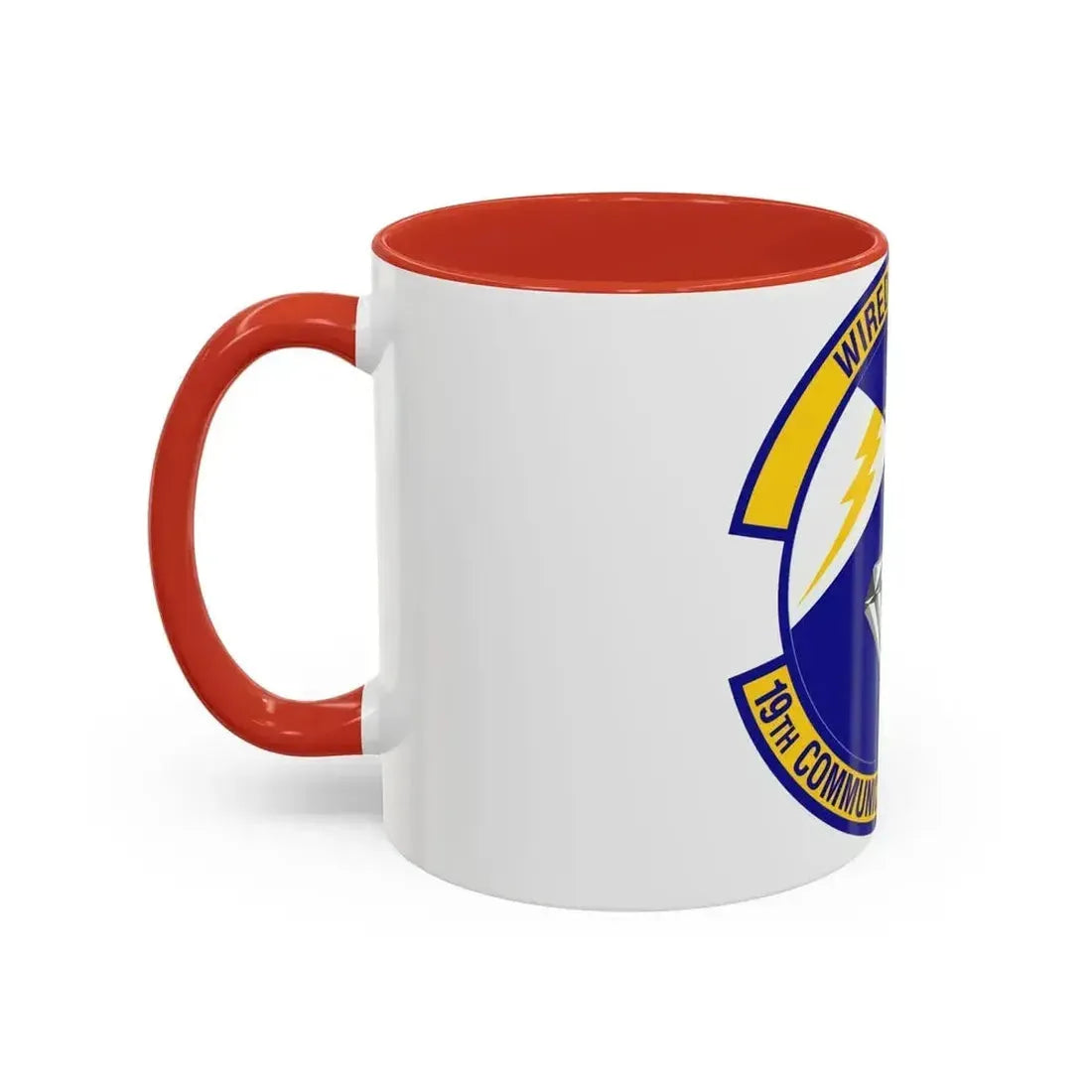 19th Communications Squadron (U.S. Air Force) Accent Coffee Mug - Go Mug Yourself