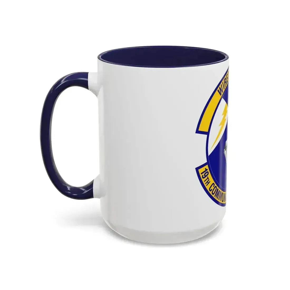 19th Communications Squadron (U.S. Air Force) Accent Coffee Mug - Go Mug Yourself