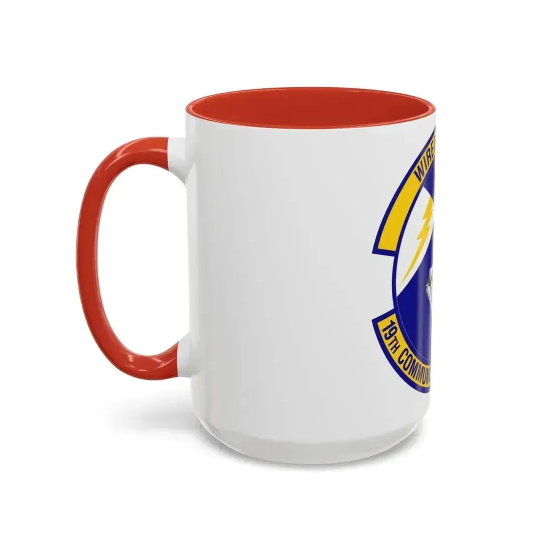 19th Communications Squadron (U.S. Air Force) Accent Coffee Mug - Go Mug Yourself