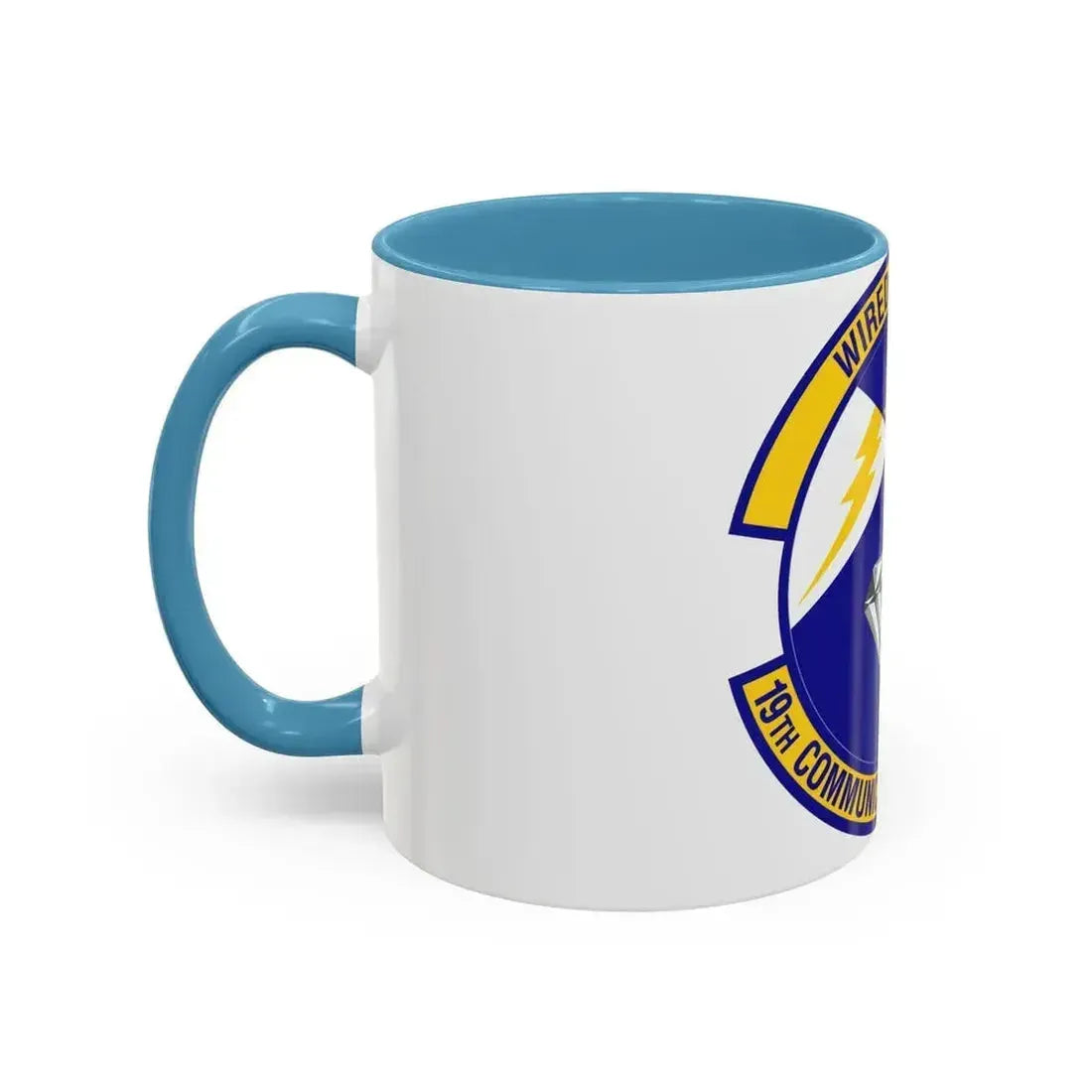 19th Communications Squadron (U.S. Air Force) Accent Coffee Mug - Go Mug Yourself