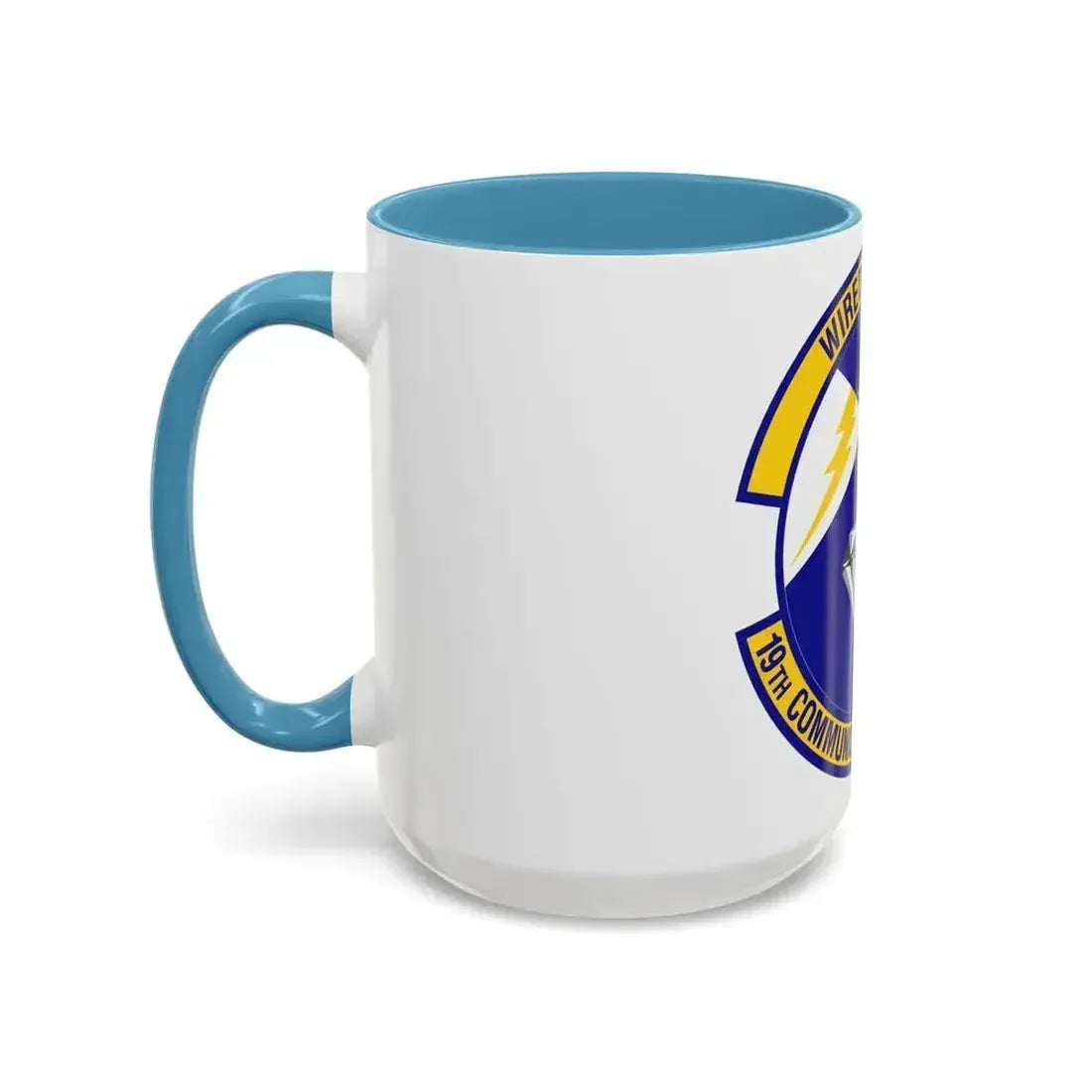 19th Communications Squadron (U.S. Air Force) Accent Coffee Mug - Go Mug Yourself