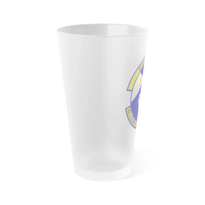 19th Communications Squadron (U.S. Air Force) Frosted Pint Glass 16oz - Go Mug Yourself