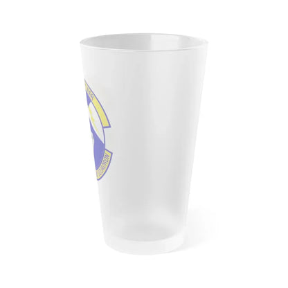 19th Communications Squadron (U.S. Air Force) Frosted Pint Glass 16oz - Go Mug Yourself