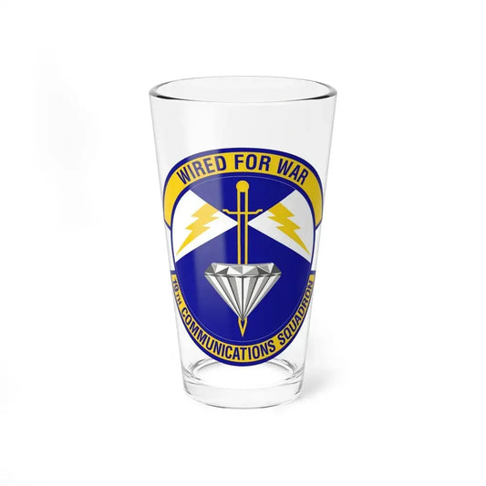 19th Communications Squadron (U.S. Air Force) Pint Glass 16oz 16oz - Go Mug Yourself