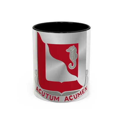 19th Engineer Battalion (U.S. Army) Accent Coffee Mug 11oz Black - Go Mug Yourself
