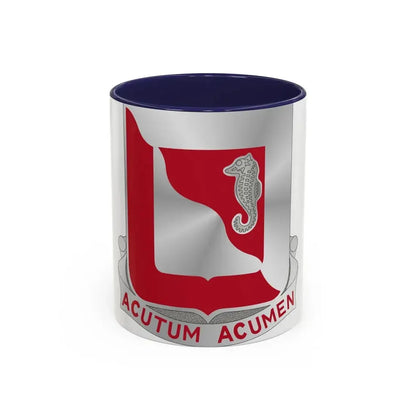 19th Engineer Battalion (U.S. Army) Accent Coffee Mug 11oz Navy - Go Mug Yourself