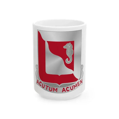 19th Engineer Battalion (U.S. Army) White Coffee Mug 15oz - Go Mug Yourself